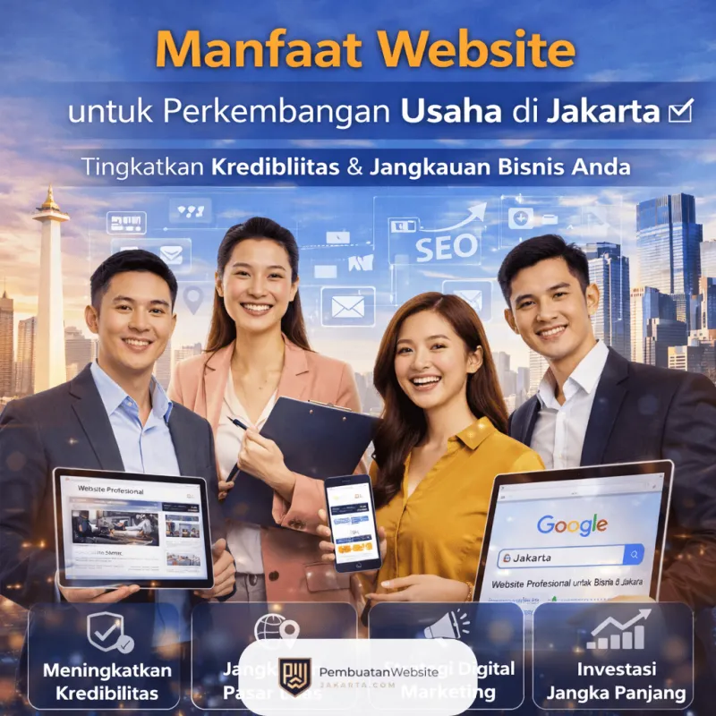 Manfaat Website untuk Perkembangan Usaha di Jakarta